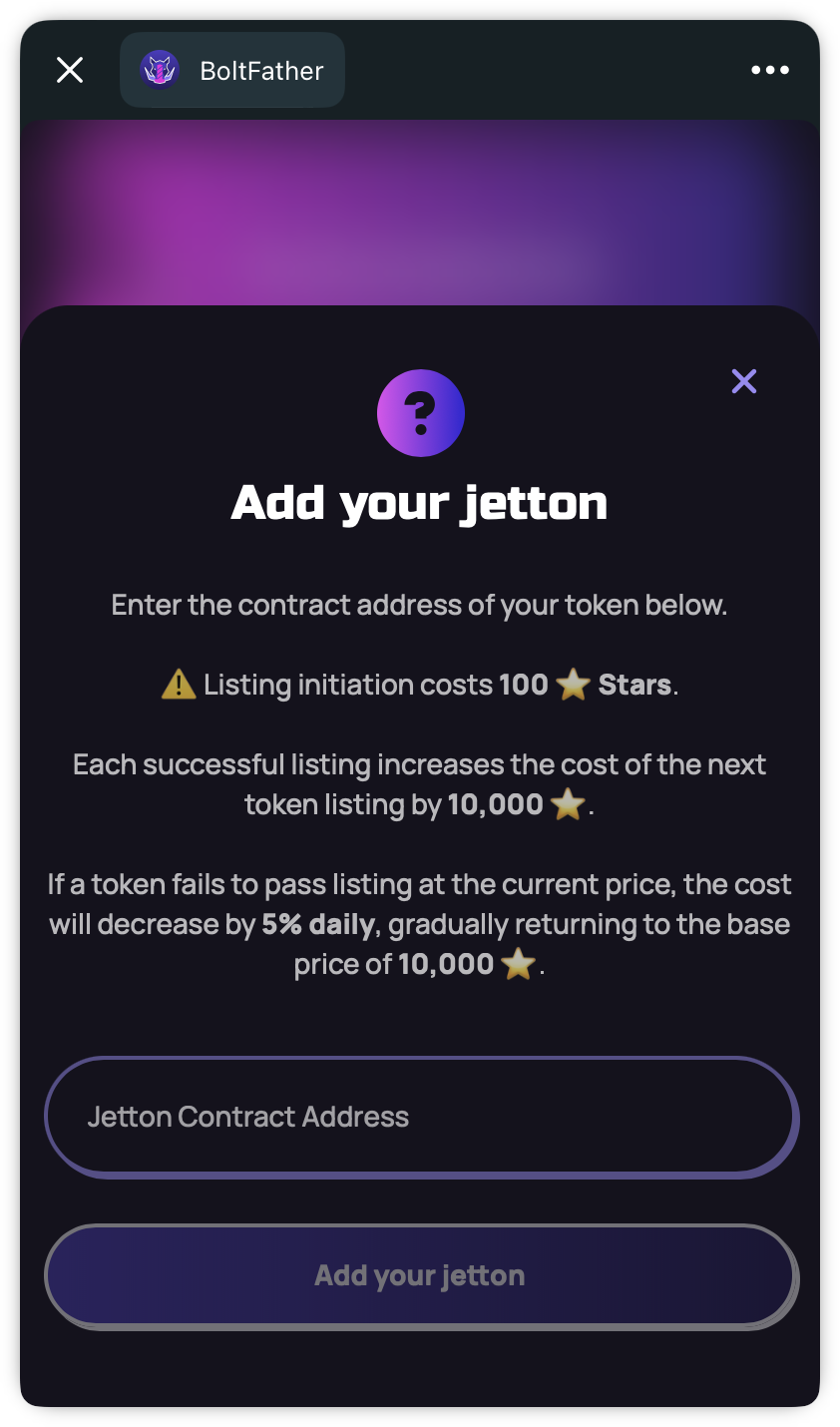 Add Jetton