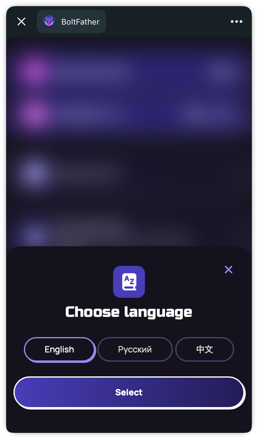 Language Settings