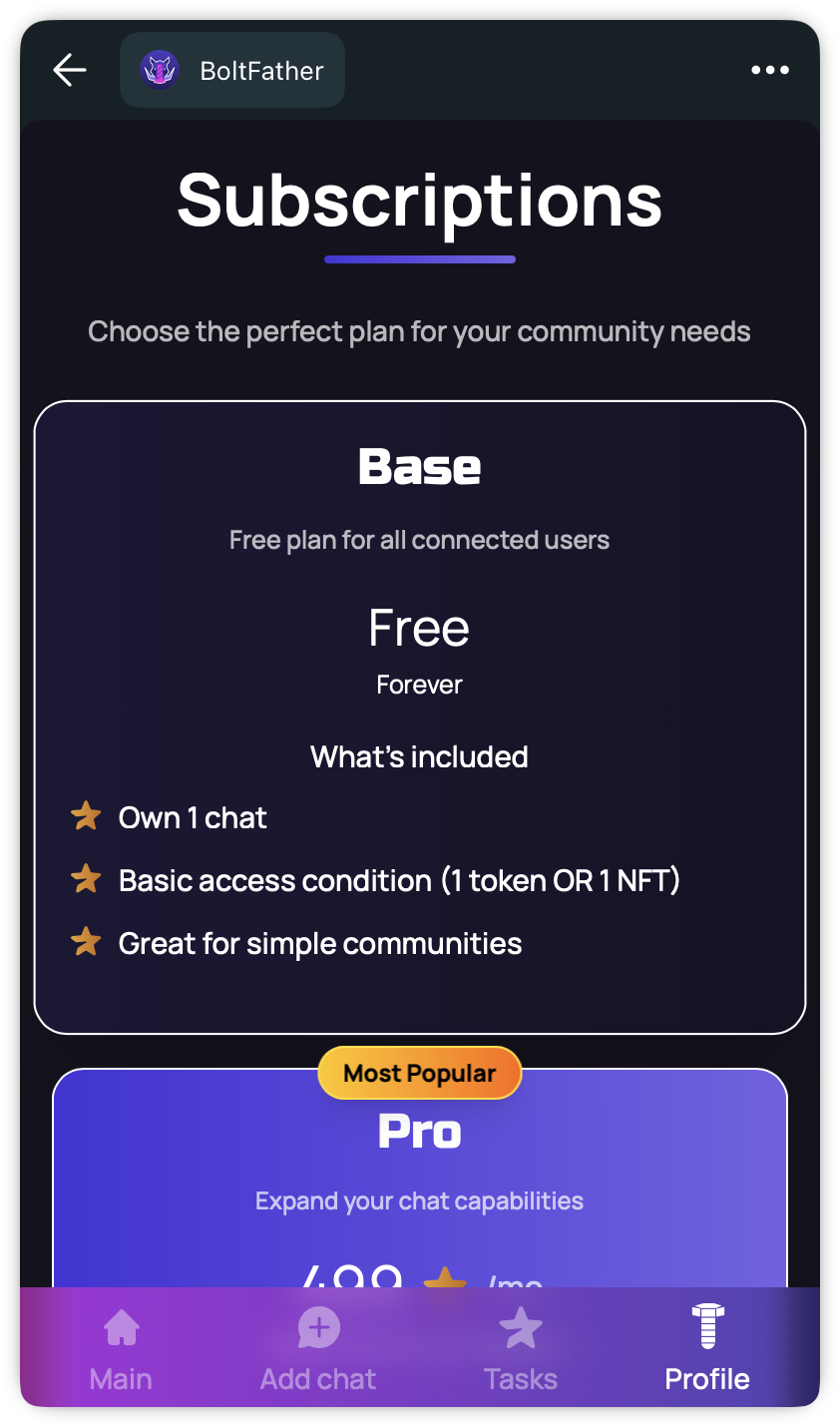 Subscribe Base